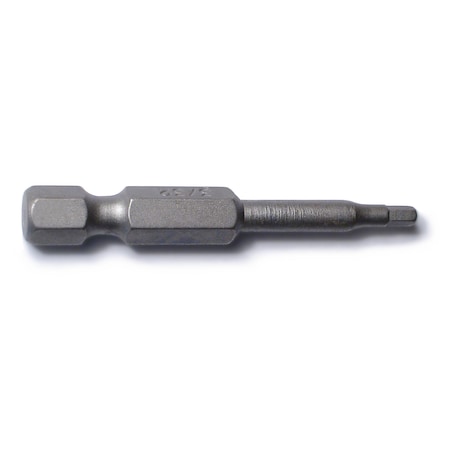 Midwest Fastener 1/4" x 2" 3/32" Hex Socket Power Bits 3PK 72423